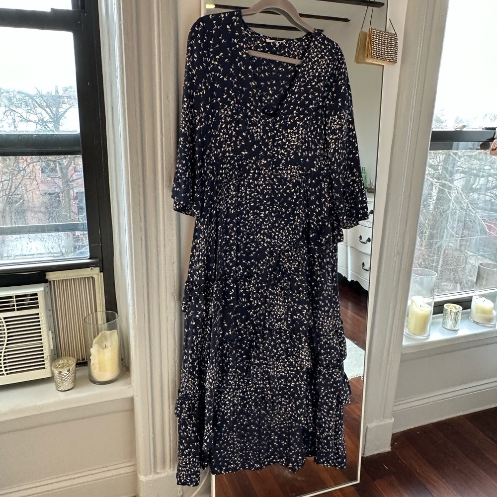 GANNI Maxi Dress size 36 fits lit a S/M